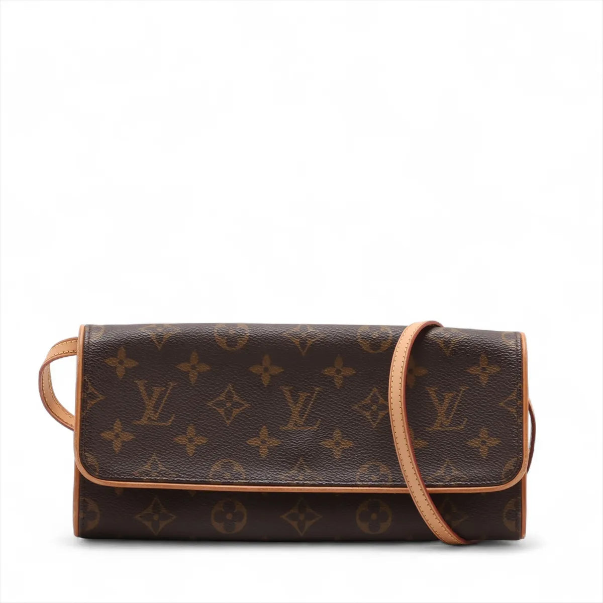 Louis Vuitton Monogram Pochette twin GM  CA0969 Brown