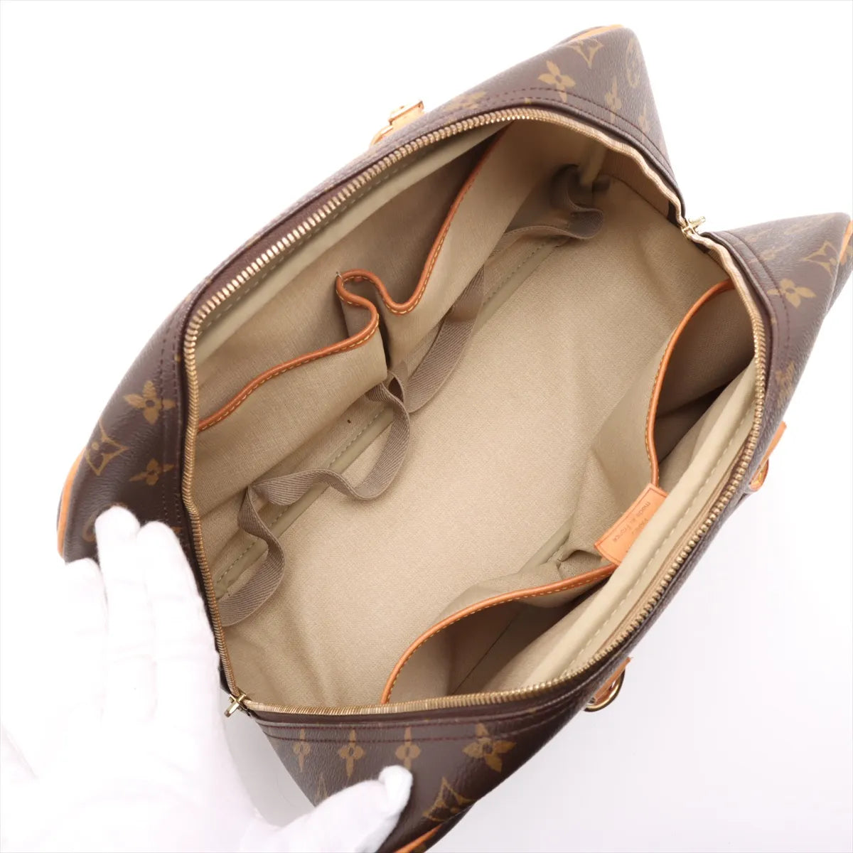 Louis Vuitton Monogram Deauville  MB0090 Brown