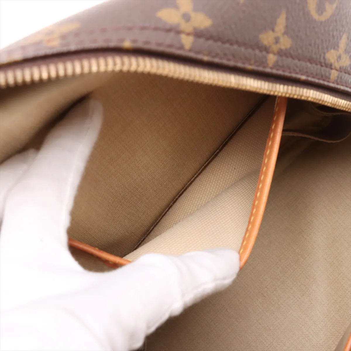 Louis Vuitton Monogram Deauville  MB0090 Brown