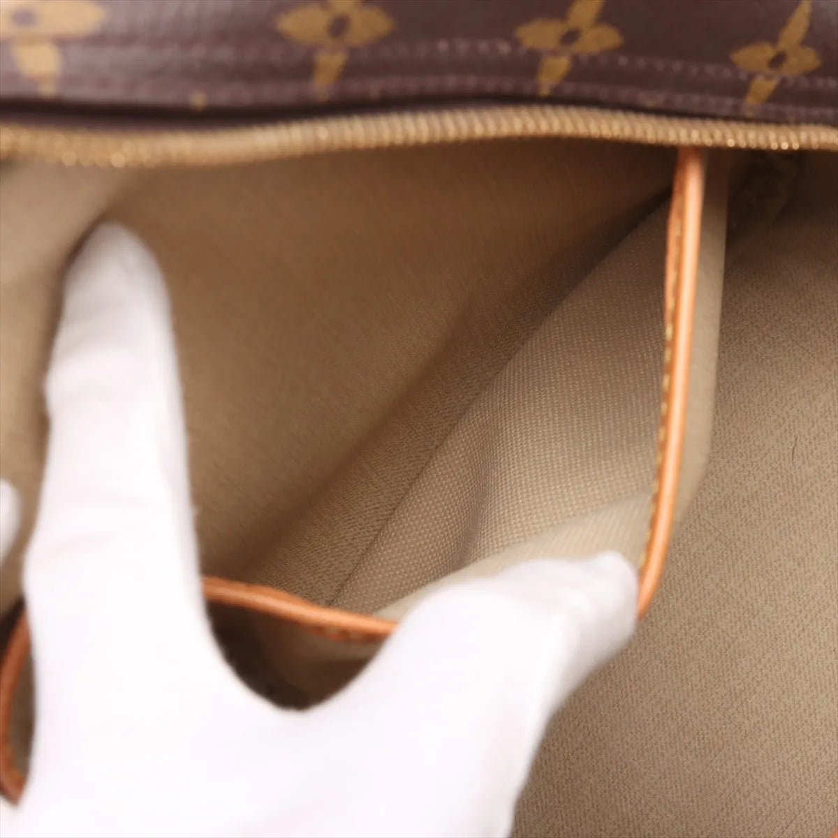 Louis Vuitton Monogram Deauville VI0989 Brown