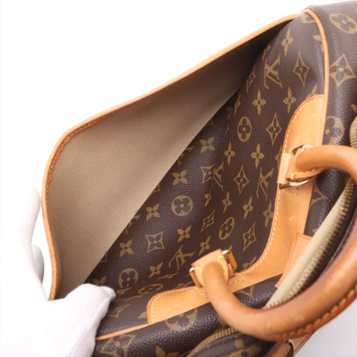 Louis Vuitton Monogram Deauville VI0989 Brown