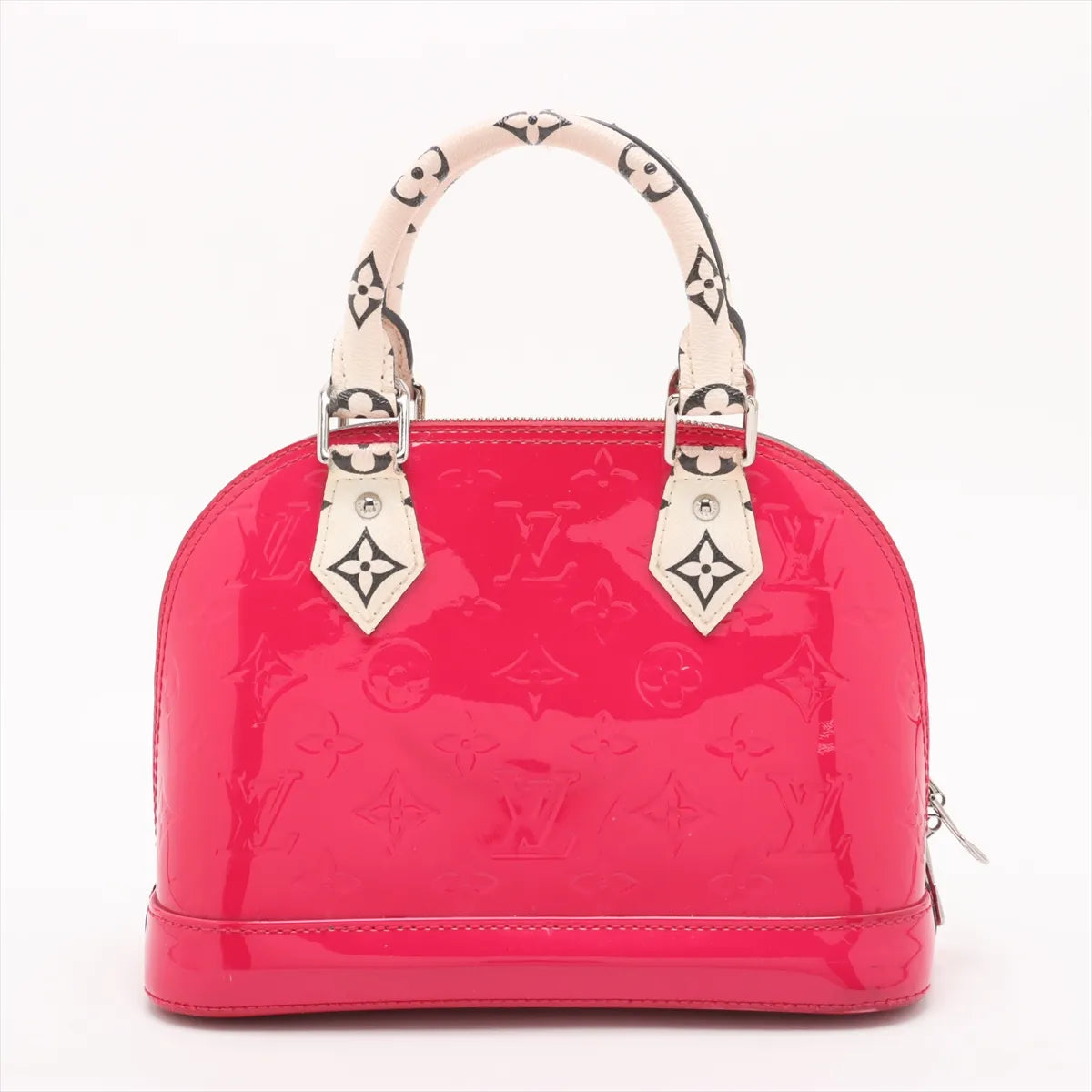 Louis Vuitton Vernis Alma BB  SN1109 Pink