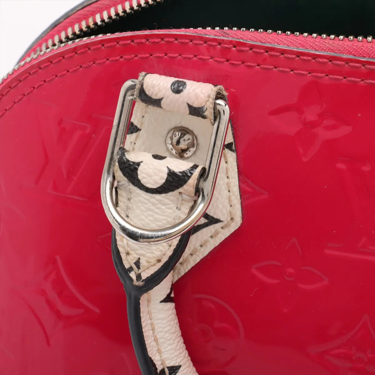 Louis Vuitton Vernis Alma BB  SN1109 Pink