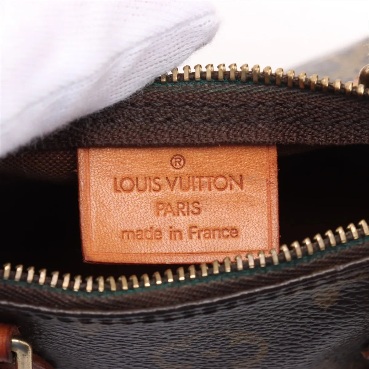 Louis Vuitton Monogram Mini Speedy  TH1025 Brown