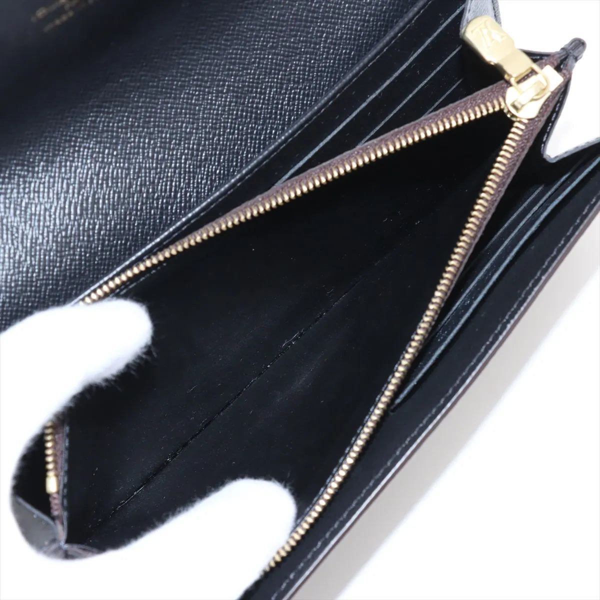 Louis Vuitton Giant Monogram Reverse Portefeuille Sarah Long Wallet (SB08-520)