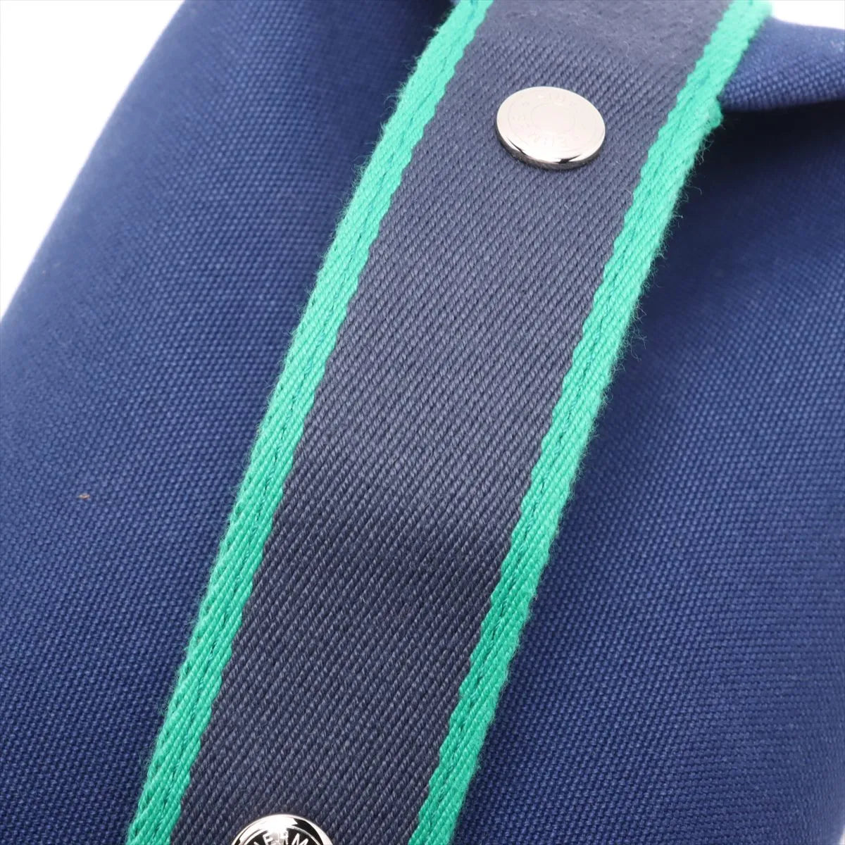 Hermès Brid A Black PM canvas Navy Blue