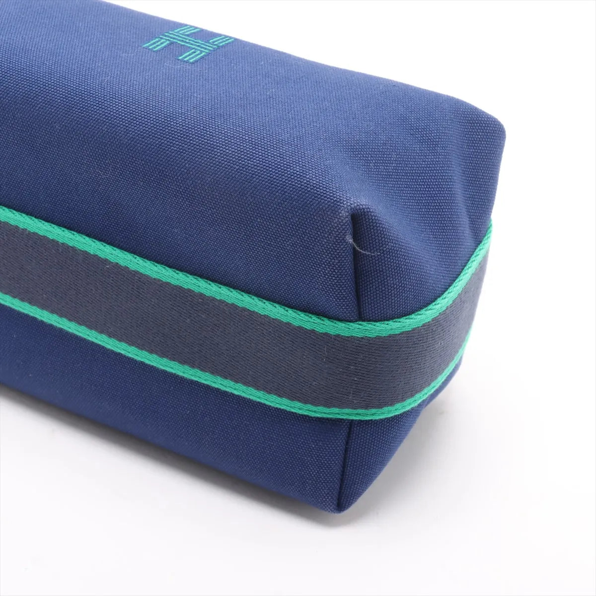 Hermès Brid A Black PM canvas Navy Blue