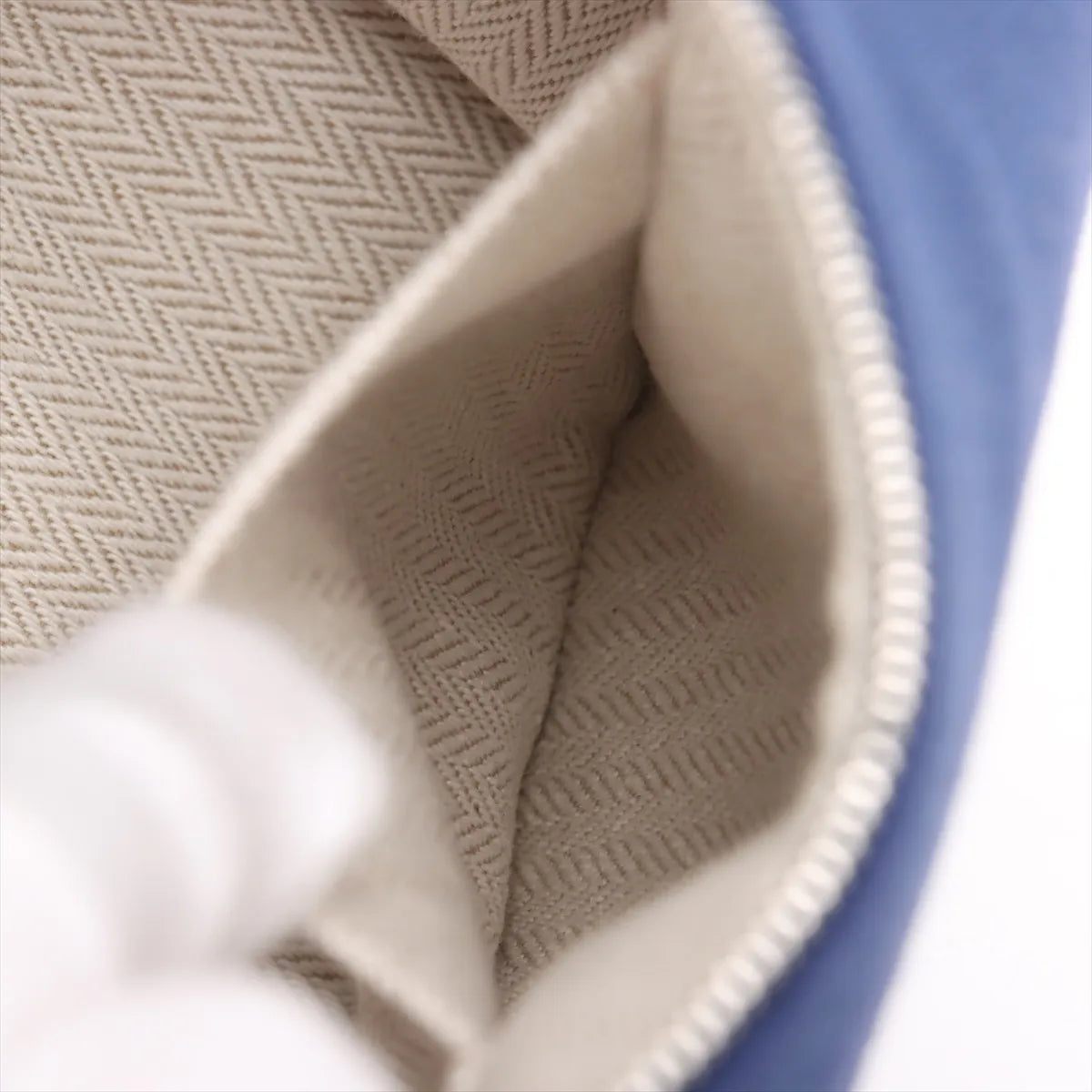 Hermès Brid A Black PM canvas Navy Blue