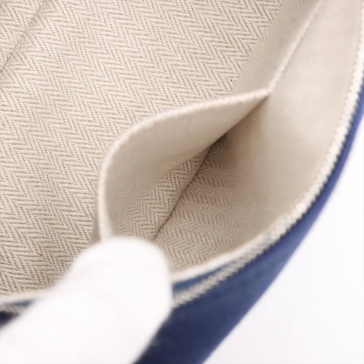 Hermès Brid A Black PM canvas Navy Blue
