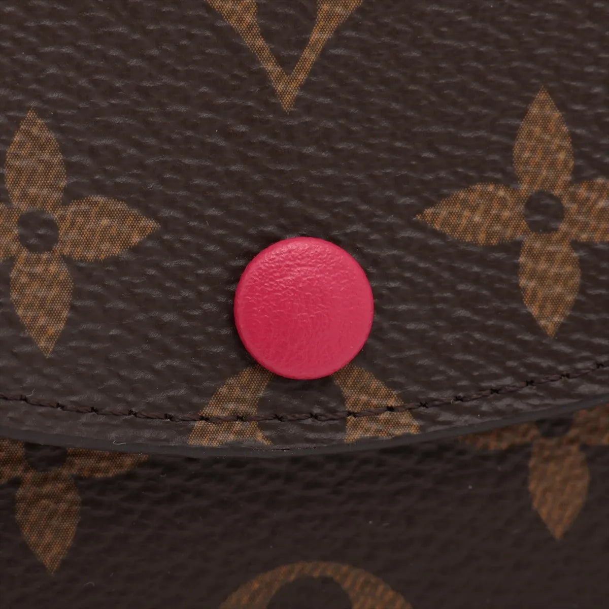 Louis Vuitton Monogram Porto Monet Rosary Fuschia Coin Purse (SB08-884)