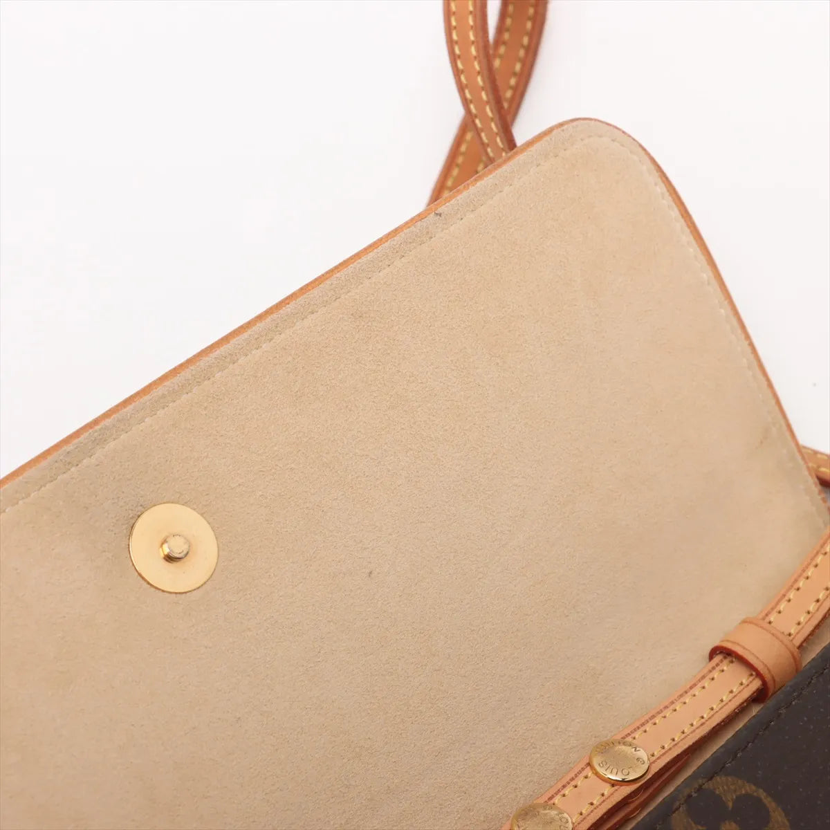 Pre-Owned Louis Vuitton Monogram Pochette Twin GM SB06-162