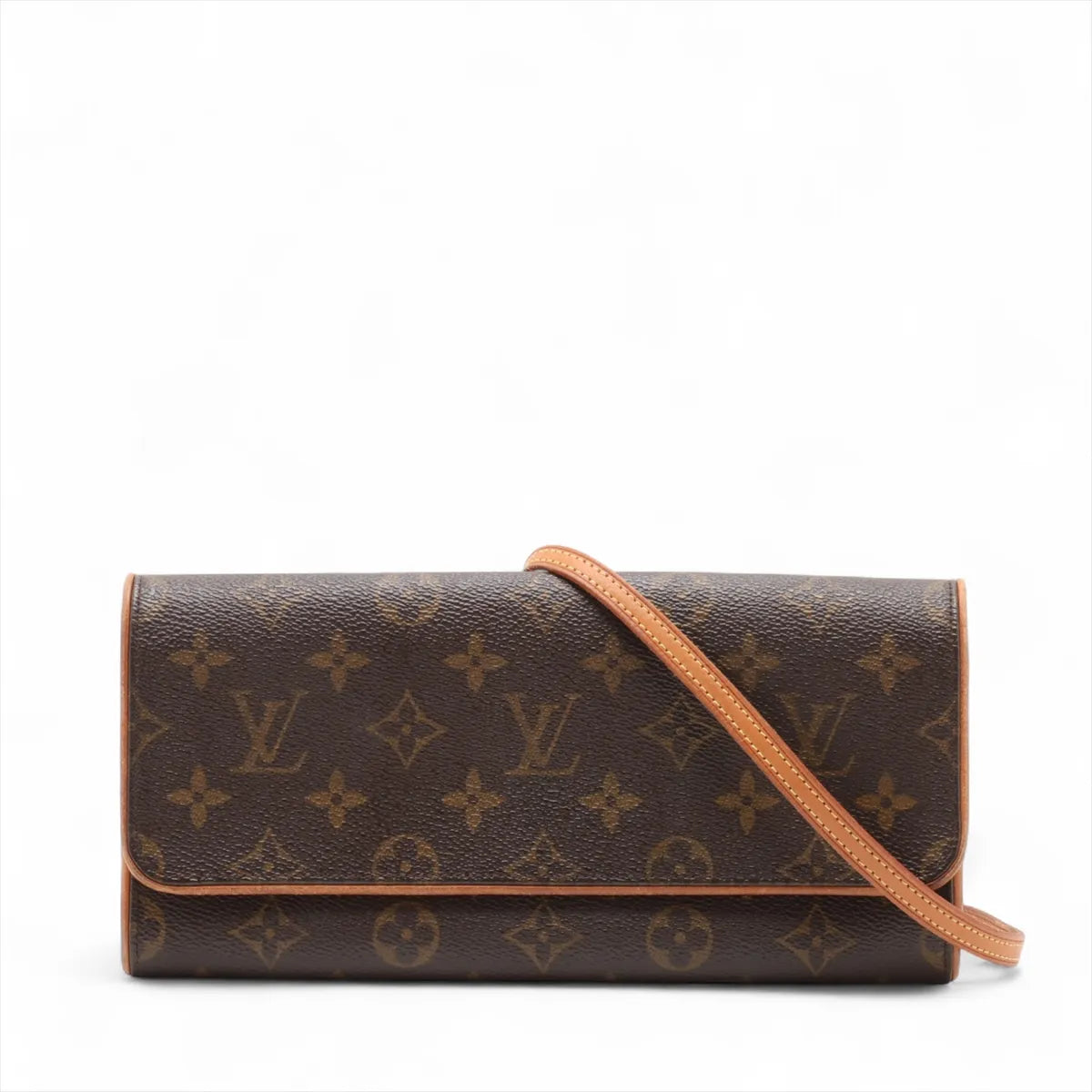 Pre-Owned Louis Vuitton Monogram Pochette Twin GM SB06-162