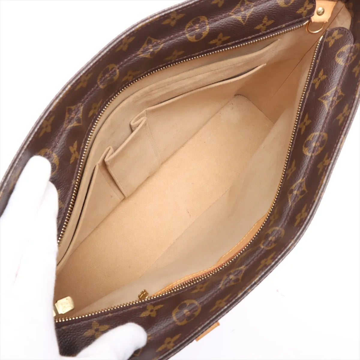 Louis Vuitton Monogram Luco  SR0060 Brown