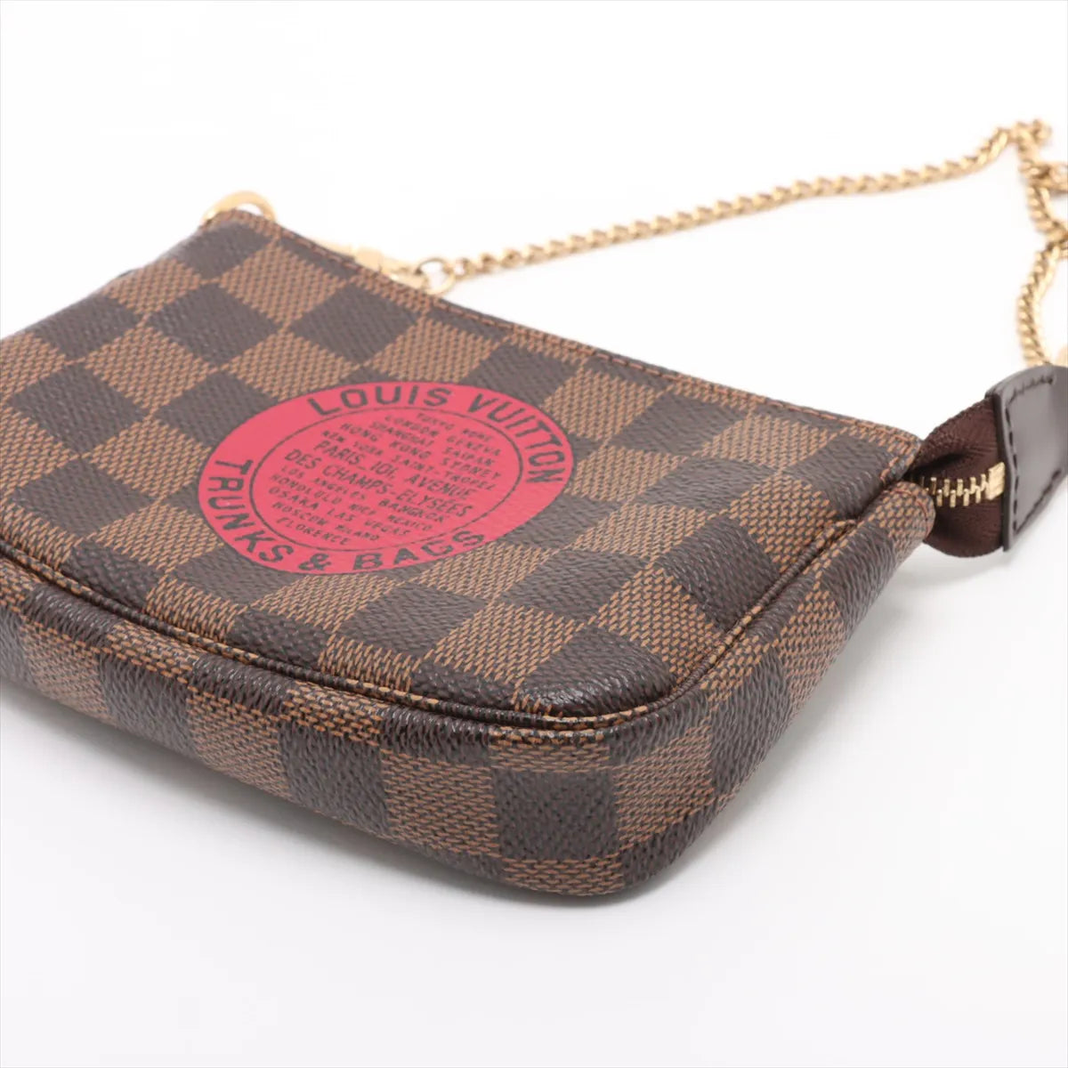 Pre-Owned Louis Vuitton Damier Mini Pochette Accessoire SB06-708