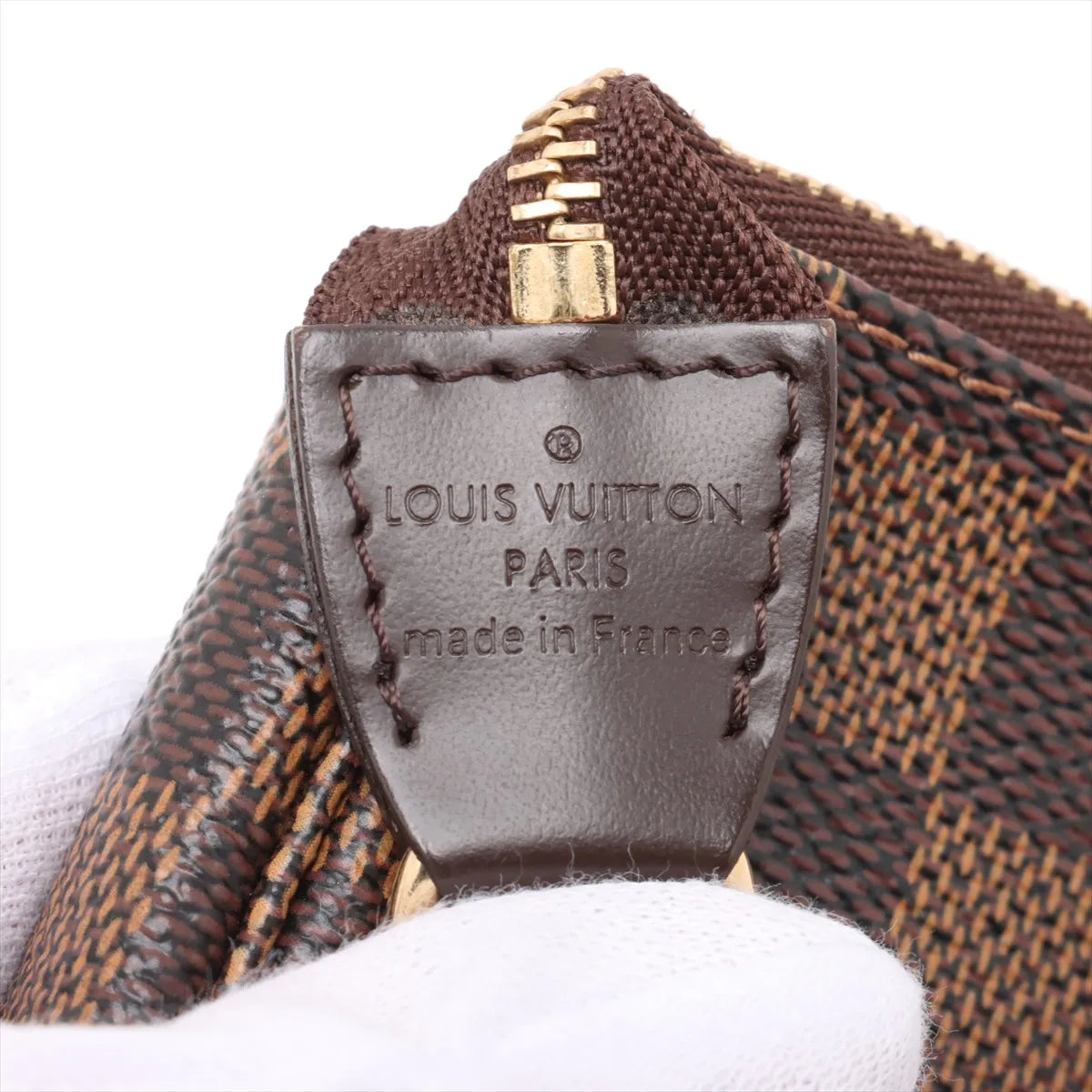 Pre-Owned Louis Vuitton Damier Mini Pochette Accessoire SB06-708