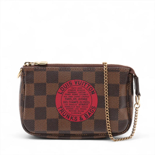Pre-Owned Louis Vuitton Damier Mini Pochette Accessoire SB06-708