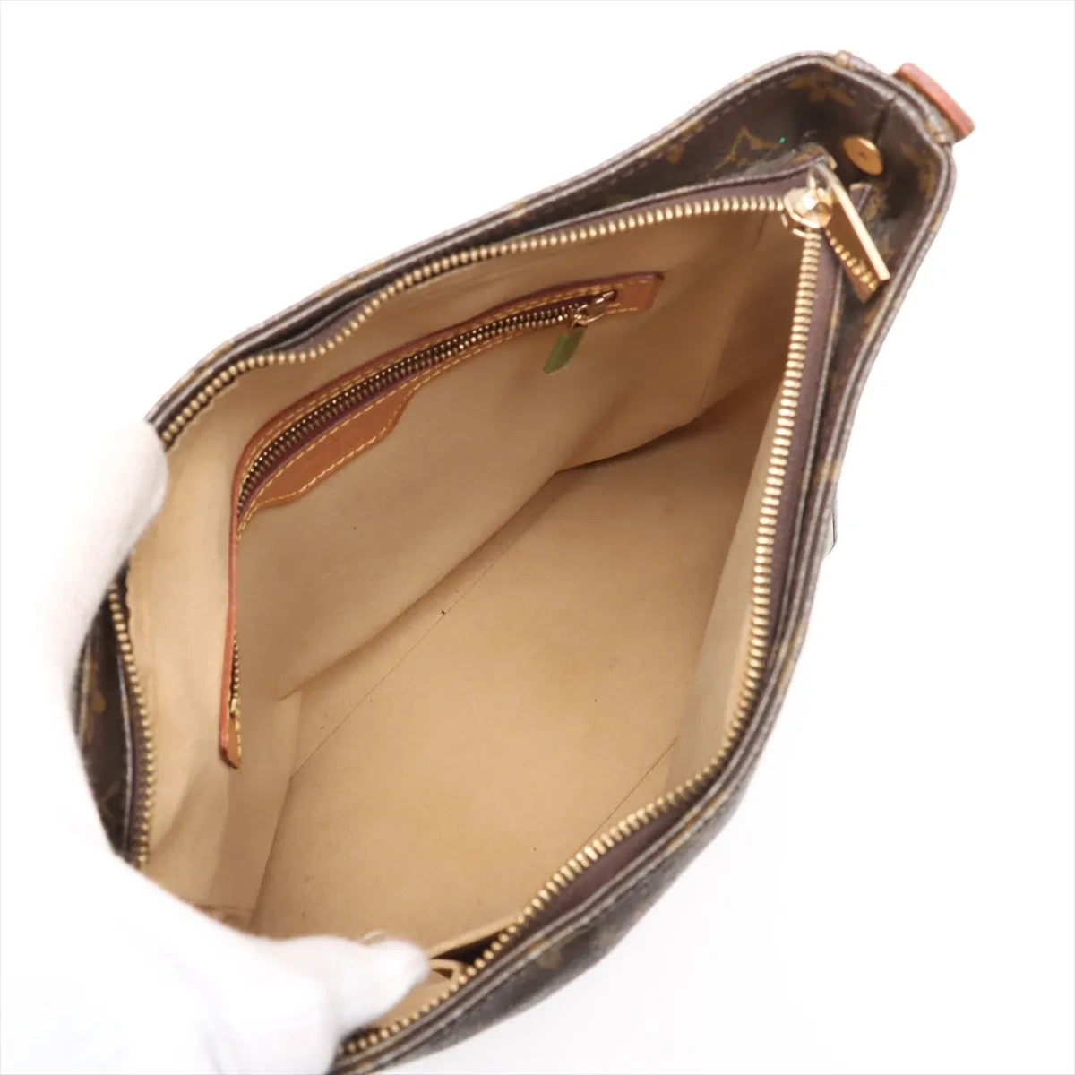 Louis Vuitton Monogram Looping GM  MI0031 Brown