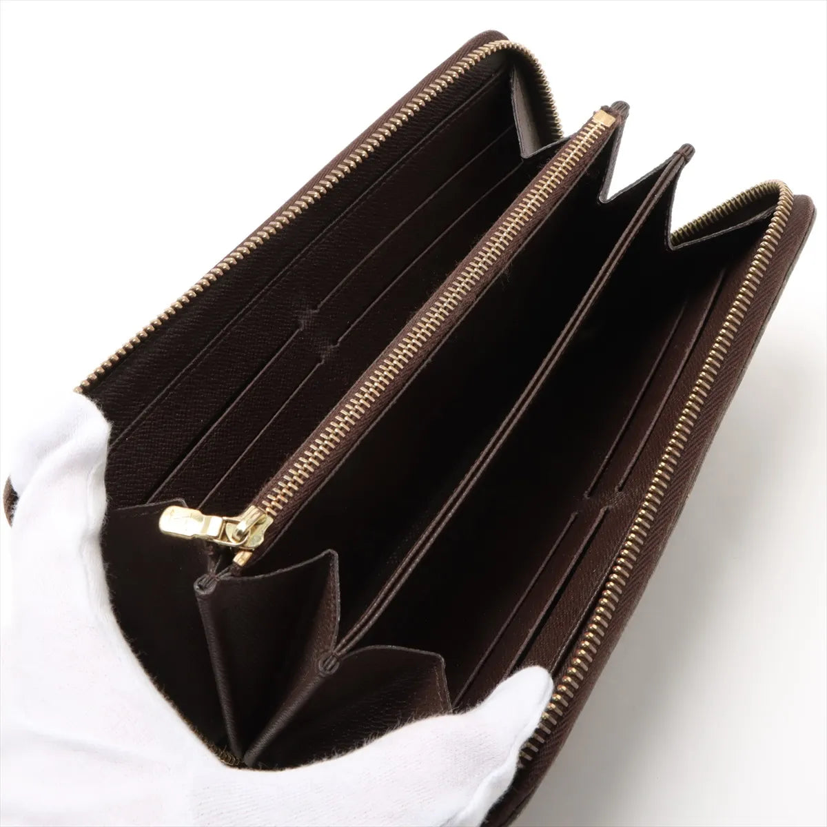 Louis Vuitton Damier Zippy Wallet (SB08-1860)