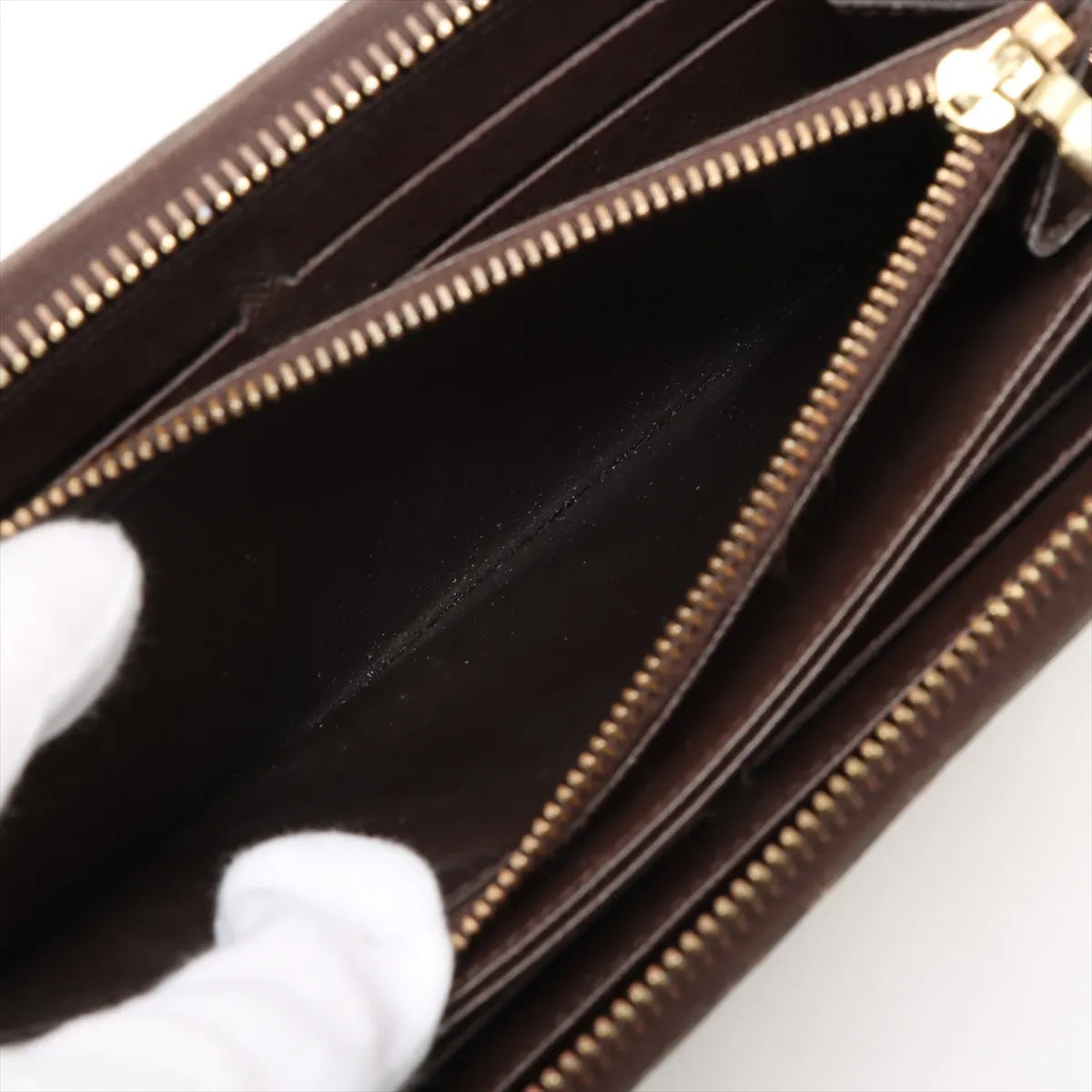 Louis Vuitton Damier Zippy Wallet (SB08-1860)