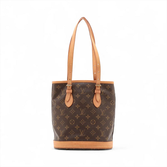 Pre-Owned Louis Vuitton Monogram Bucket PM SB06-968