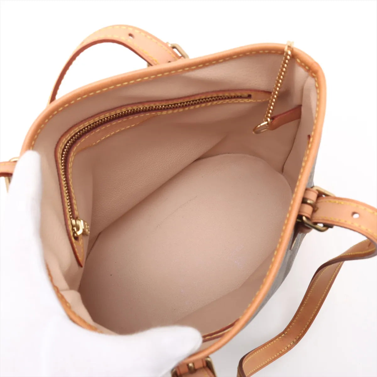 Pre-Owned Louis Vuitton Monogram Bucket PM SB06-968