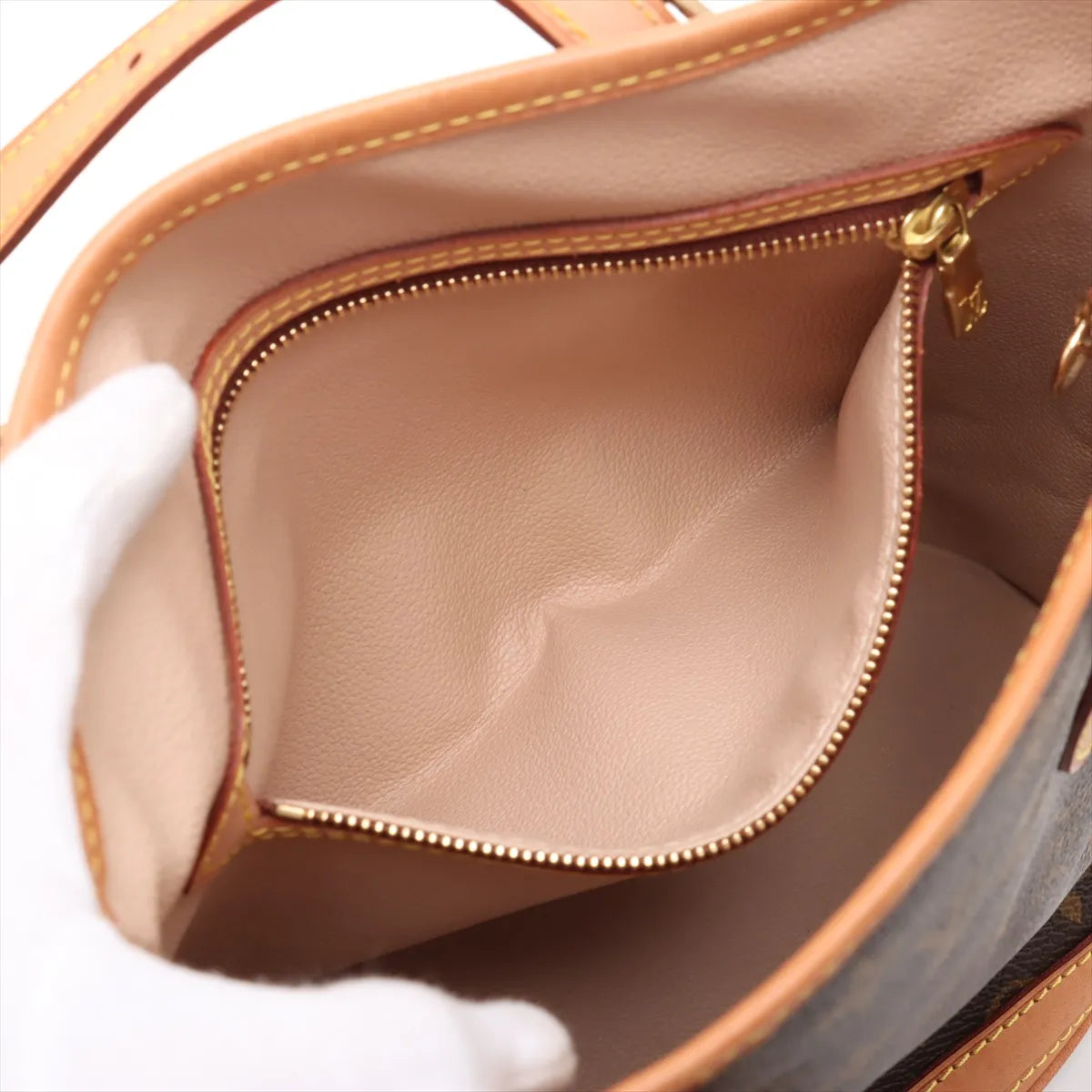 Pre-Owned Louis Vuitton Monogram Bucket PM SB06-968