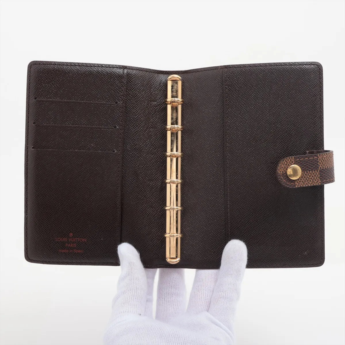 Pre-Owned Louis Vuitton Damier Agenda PM SB08-687