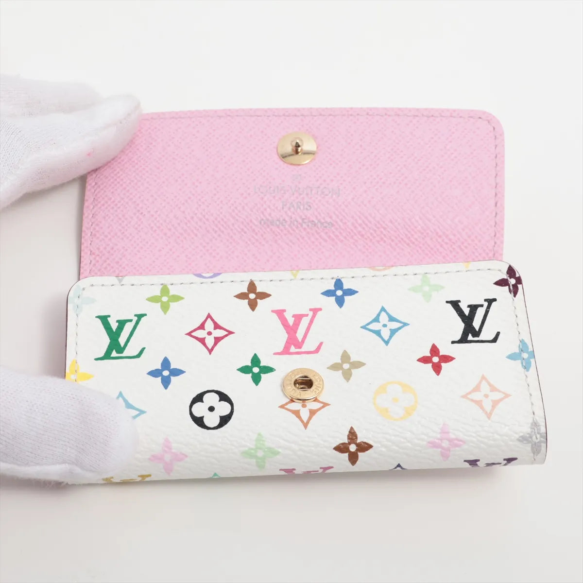 Pre-Owned Louis Vuitton Monogram Multicolor Multiclés 4 SB08-676