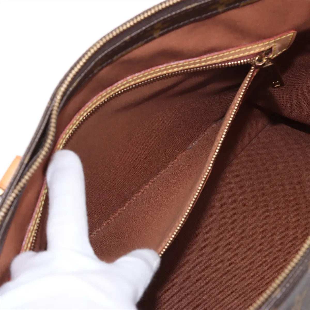 Pre-Owned Louis Vuitton Monogram Cabas Mezzo SB06-1363