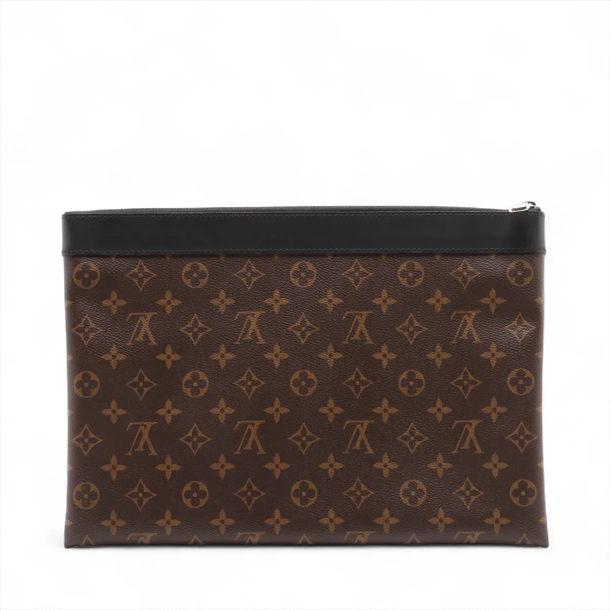 Pre-Owned Louis Vuitton Monogram Macassar Pochette Discovery SB06-1641
