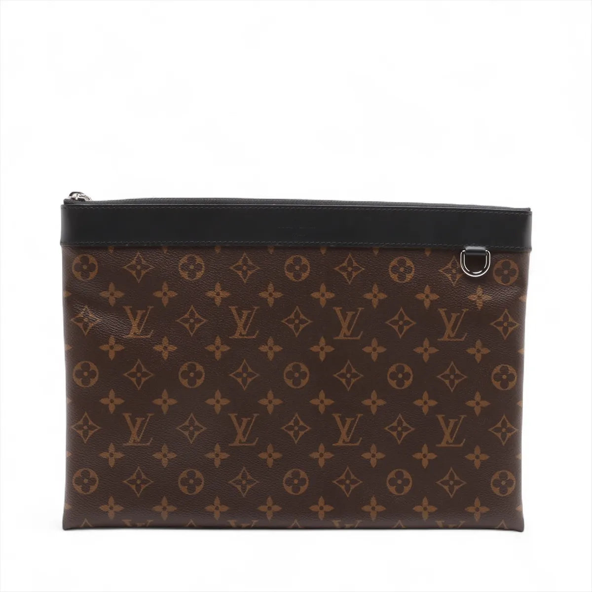Pre-Owned Louis Vuitton Monogram Macassar Pochette Discovery SB06-1641