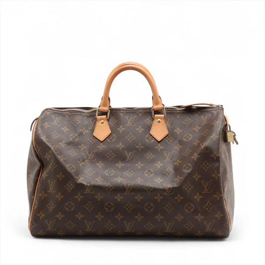 Louis Vuitton Monogram Speedy 40 SB06-987