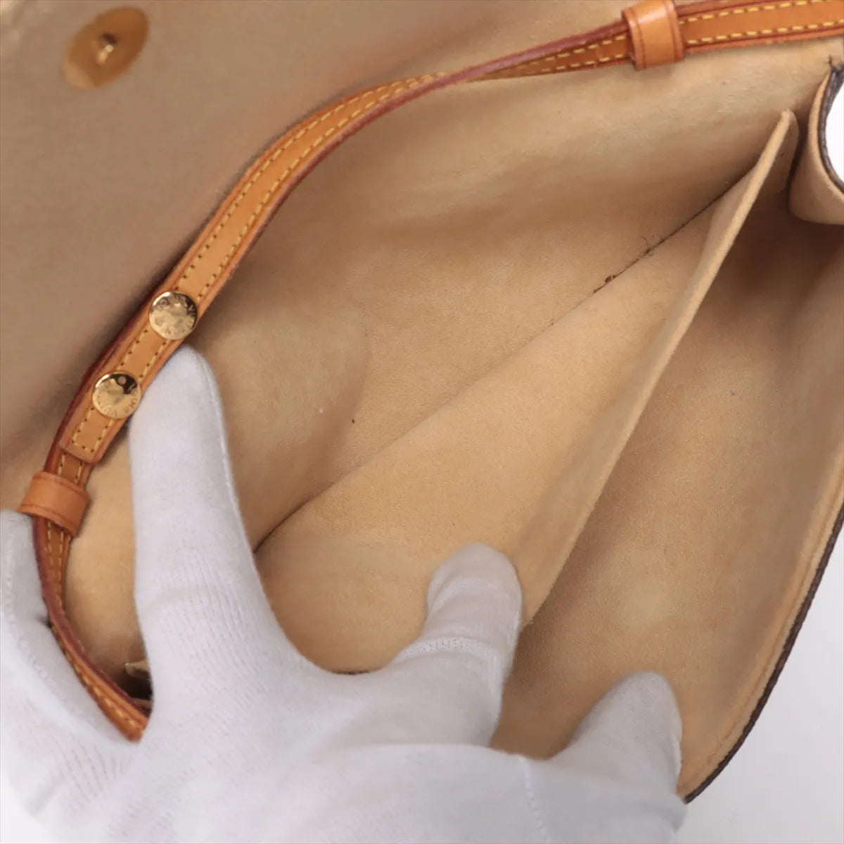 Pre-Owned Louis Vuitton Monogram Pochette Twin GM  SB06-1071