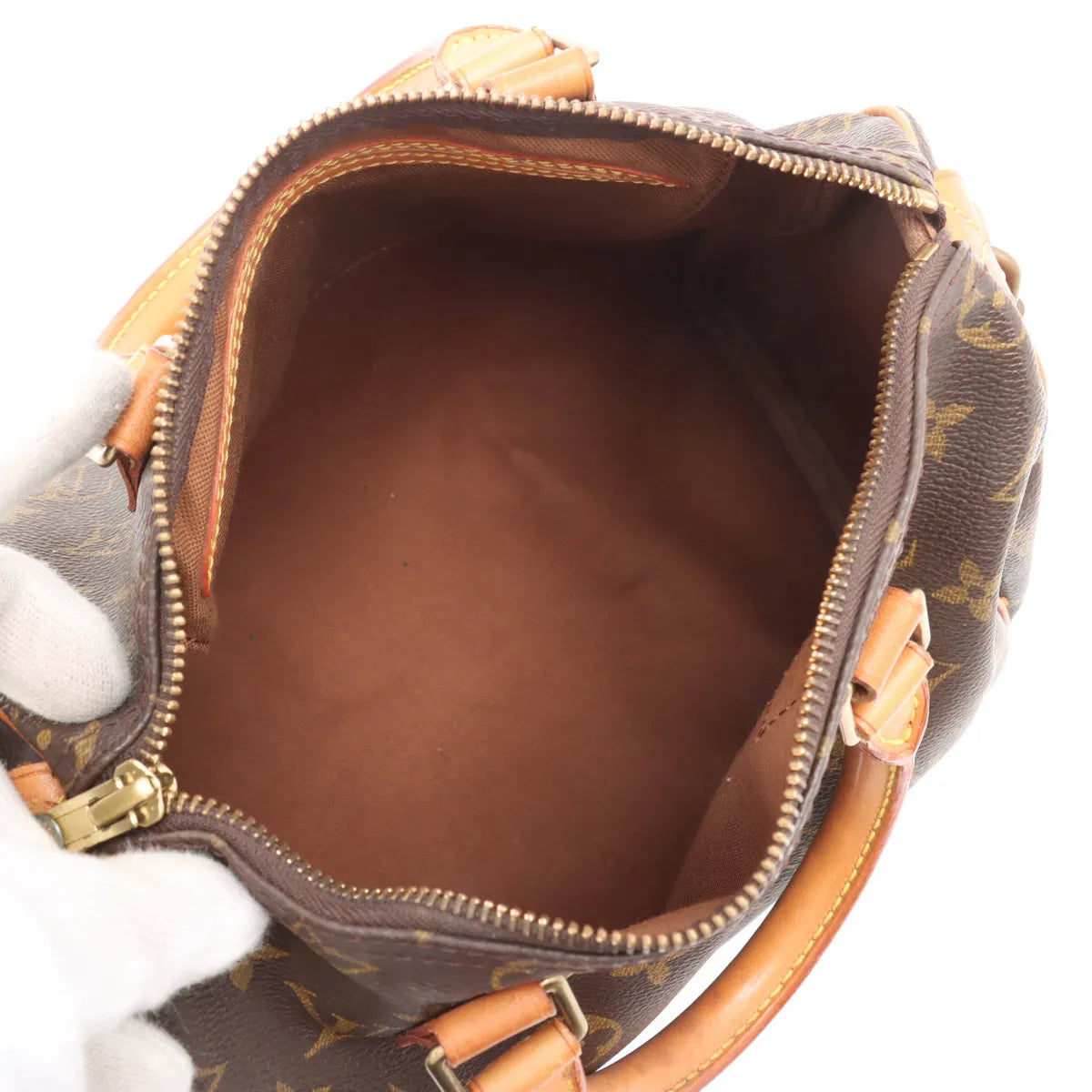 Pre-Owned Louis Vuitton Monogram Speedy 25 SB06-1233