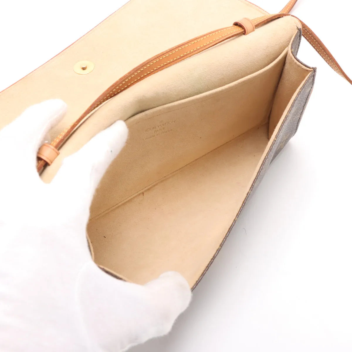 Pre-Owned Louis Vuitton Monogram Pochette Twin GM SB06-1870