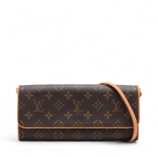 Louis Vuitton Monogram Pochette twin GM SB06-293