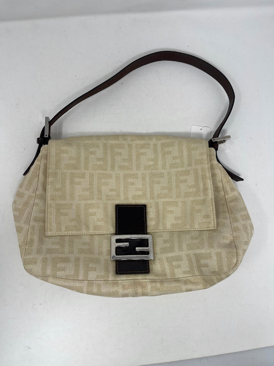 FENDI Zucca FF Baguette Bag