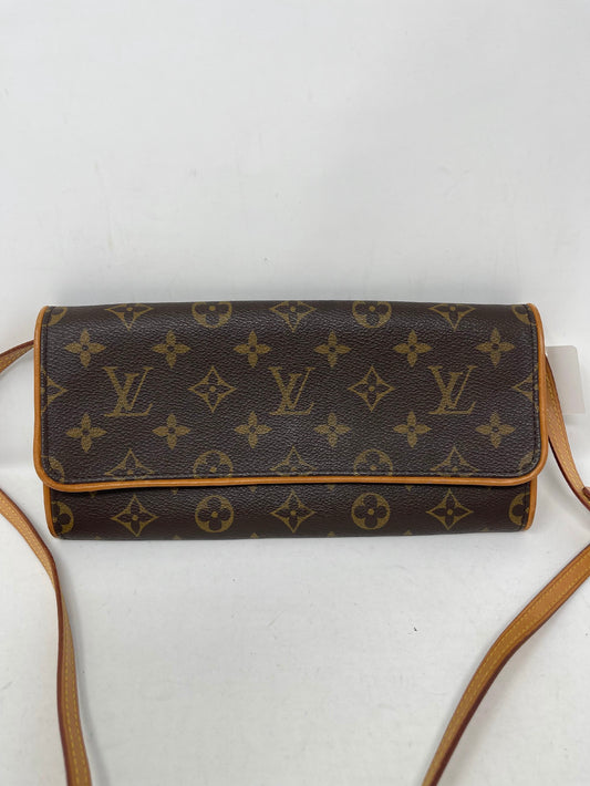 LOUIS VUITTON Monogram Pochette Twin GM