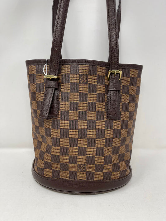 Louis Vuitton Marais Damier Ebene Bucket Bag