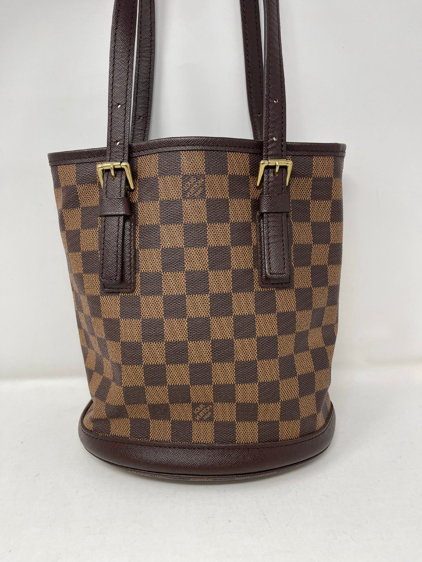 Louis Vuitton Marais Damier Ebene Bucket Bag