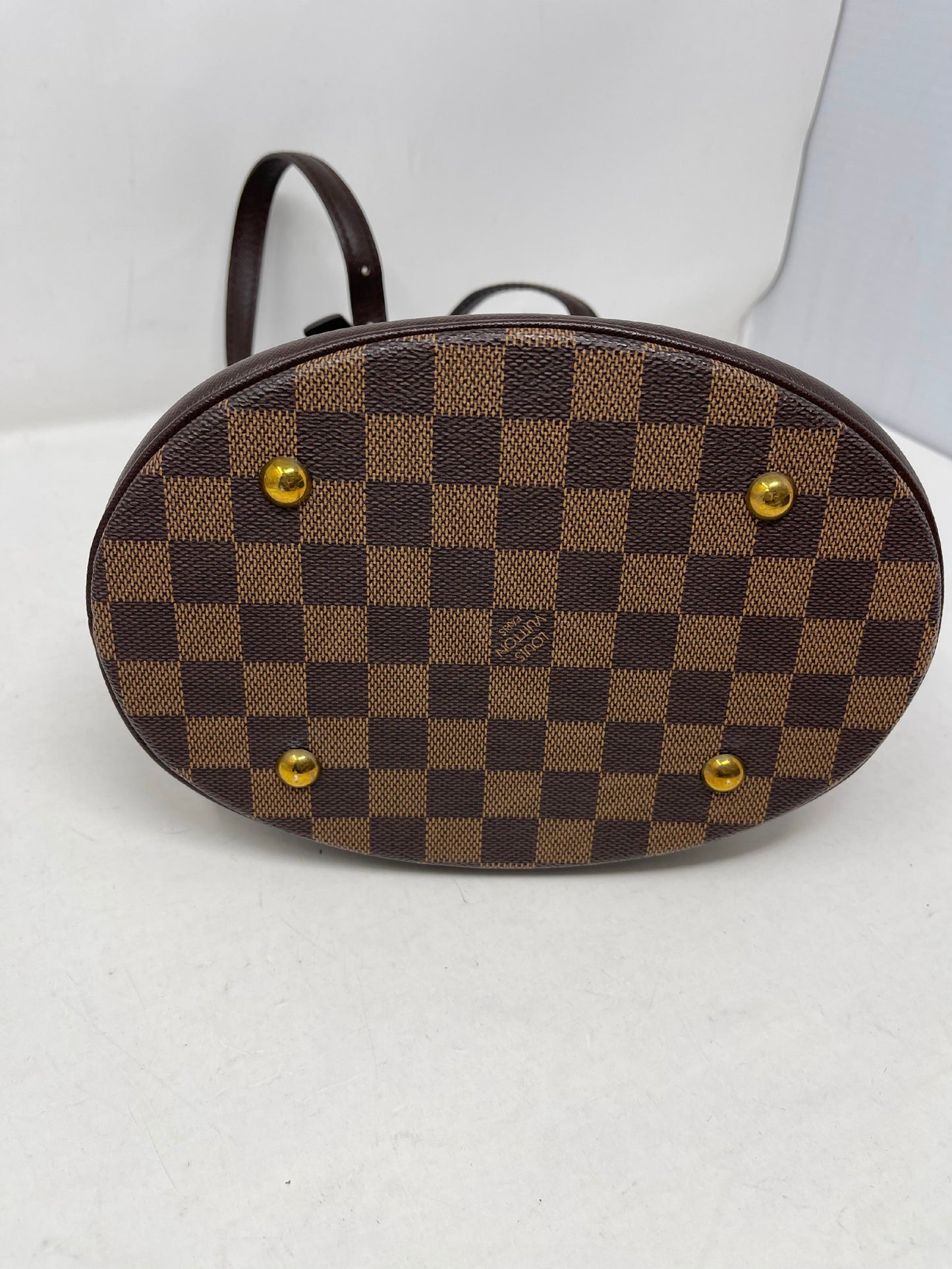 Louis Vuitton Marais Damier Ebene Bucket Bag