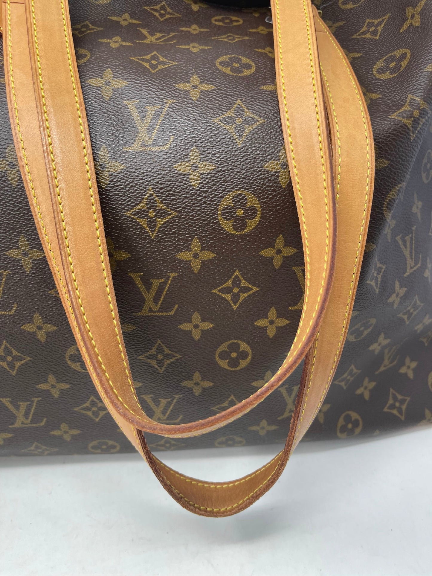 Louis Vuitton Cabas Alto Tote Brown Canvas Bag