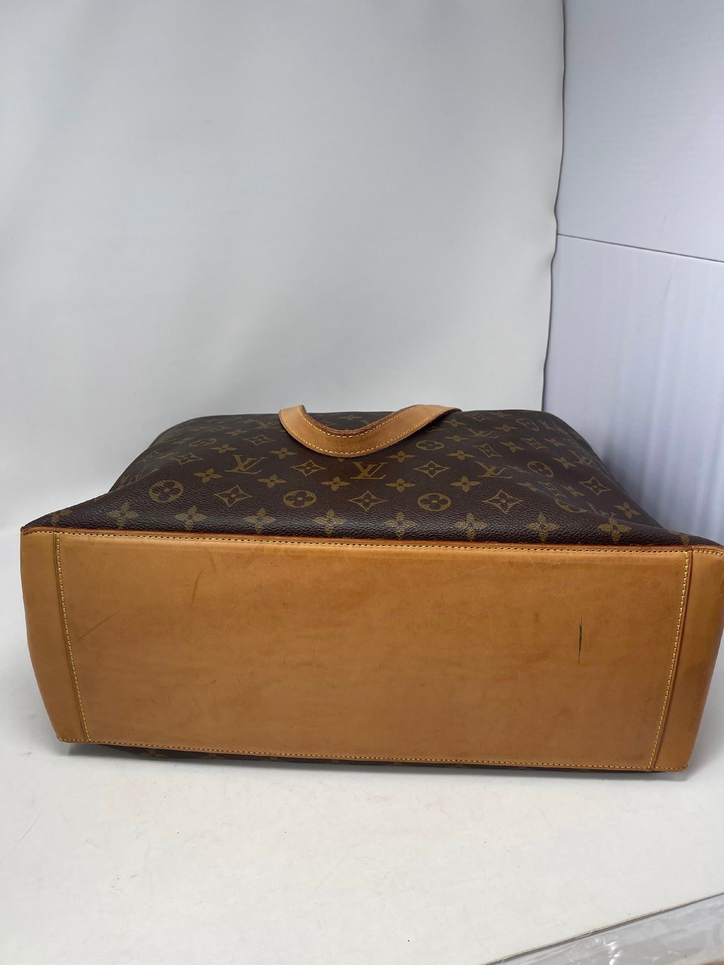 Louis Vuitton Cabas Alto Tote Brown Canvas Bag