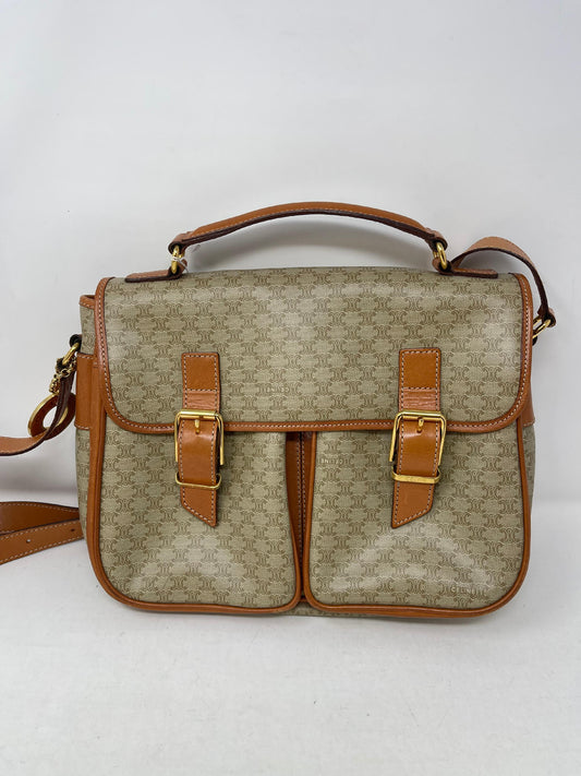 Celine Vintage Macadam Briefcase