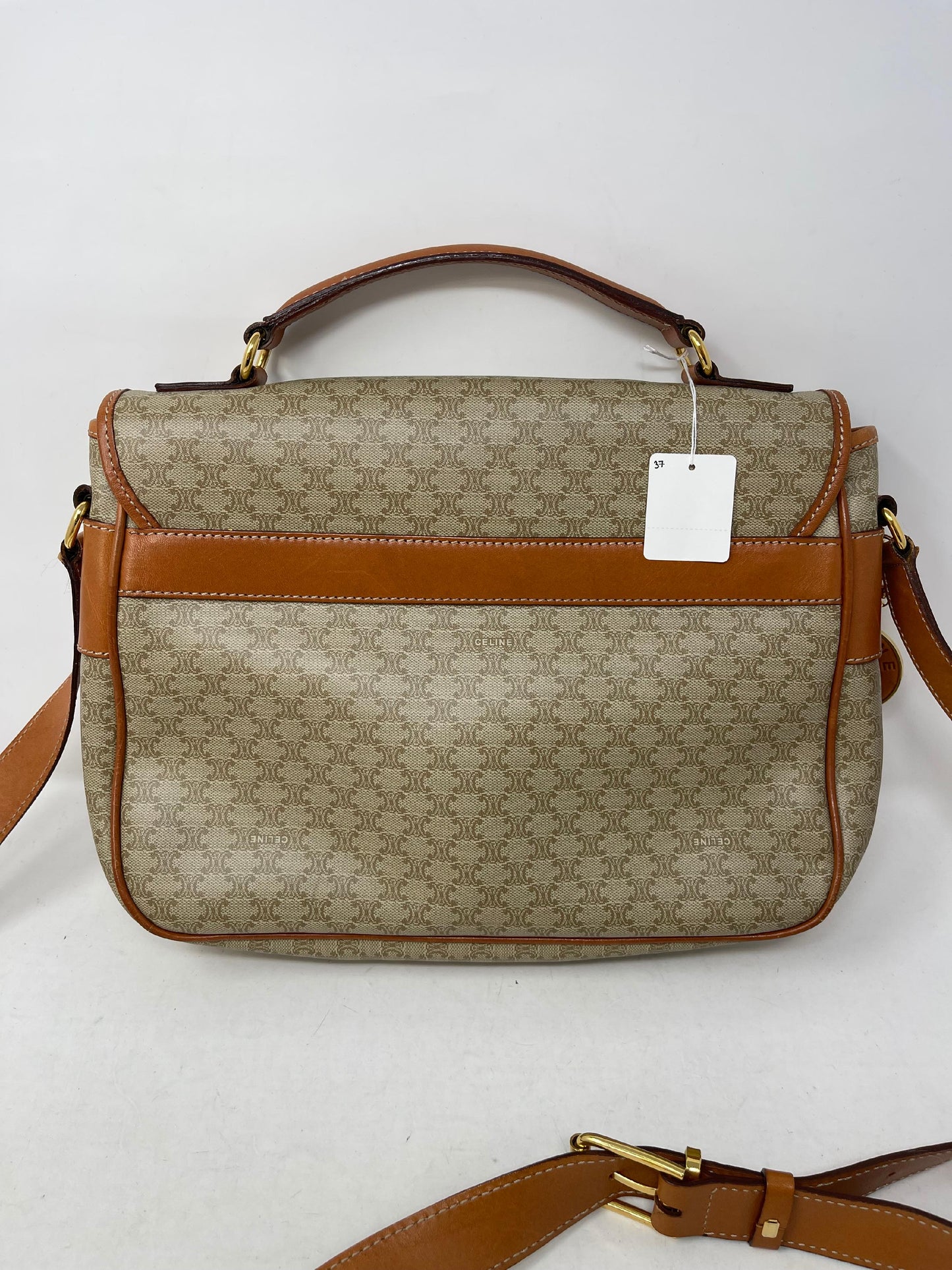 Celine Vintage Macadam Briefcase