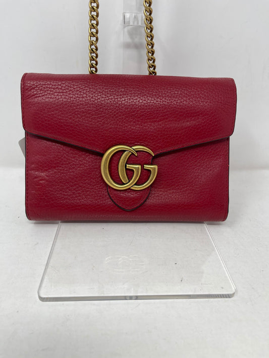 Gucci GG Marmont Chain Shoulder Bag