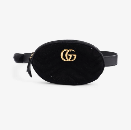 Gucci Marmont Velvet Waist Bag