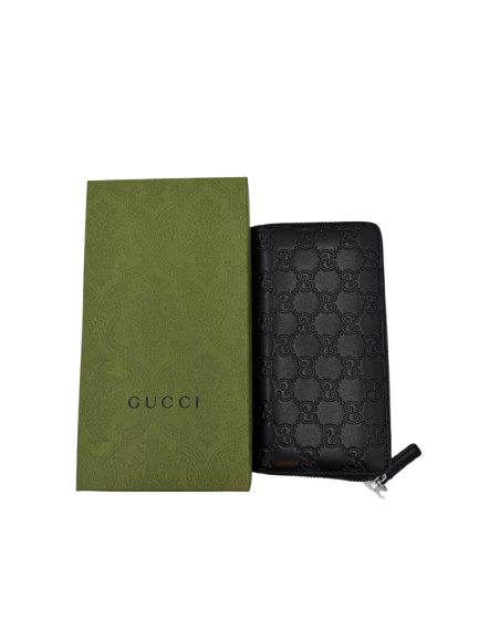 Gucci Guccissima Zip Wallet (AF976)