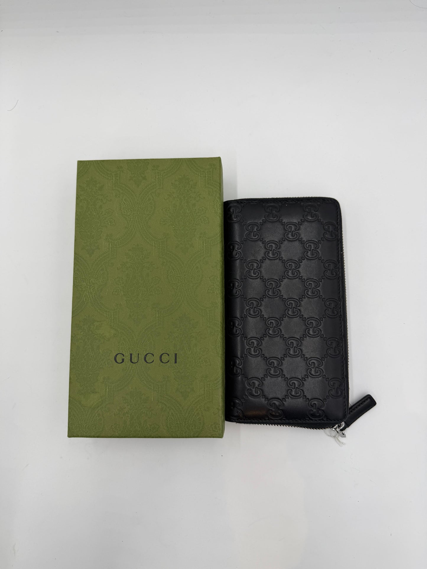 Gucci Guccissima Zip Wallet (AF976)