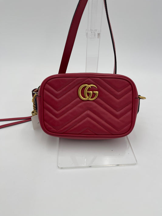 GG Marmont Chain Shoulder - Gucci